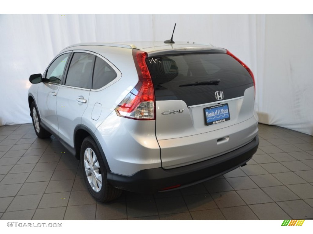 2014 CR-V EX-L - Alabaster Silver Metallic / Gray photo #6