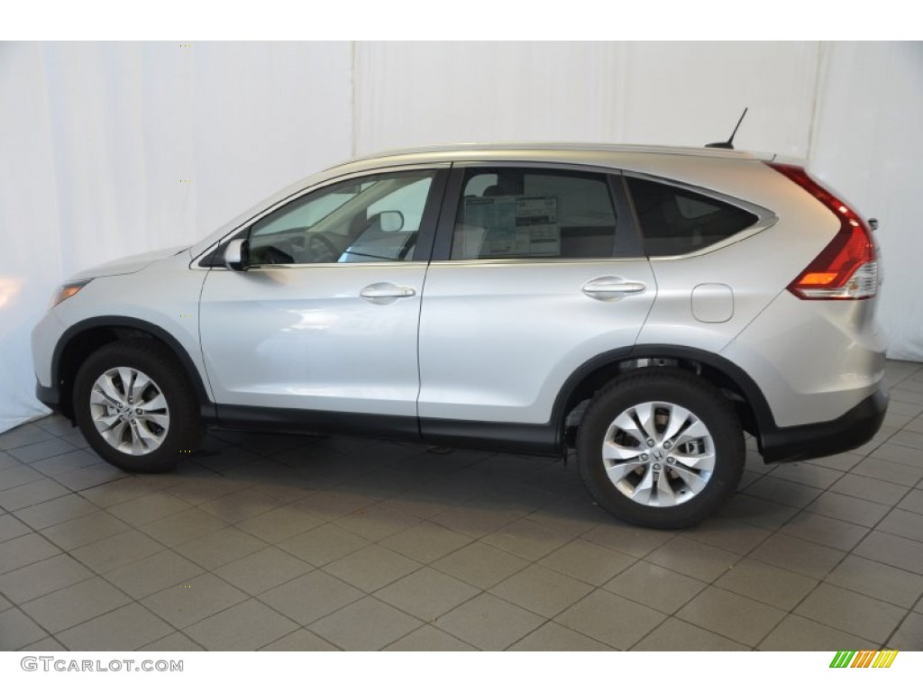 2014 CR-V EX-L - Alabaster Silver Metallic / Gray photo #8