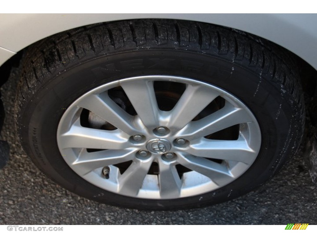 2010 Corolla S - Classic Silver Metallic / Dark Charcoal photo #17