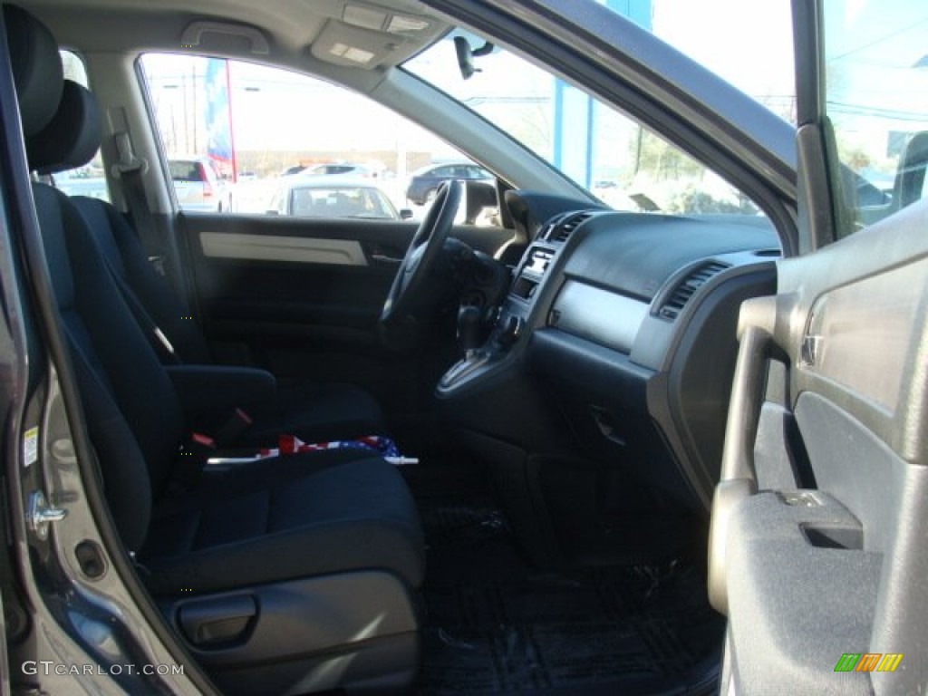 2011 CR-V LX 4WD - Polished Metal Metallic / Black photo #9