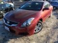 2013 Cayenne Red Nissan Altima 2.5 S Coupe  photo #1