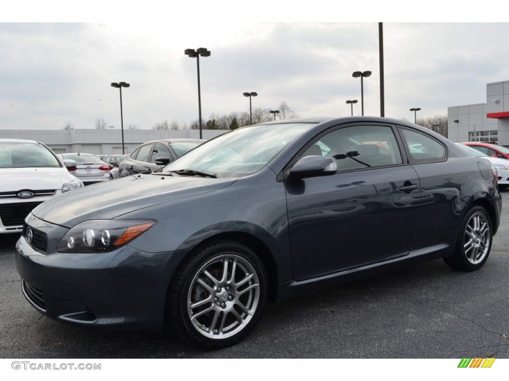 2008 tC  - Flint Gray Mica / Dark Charcoal Gray photo #3
