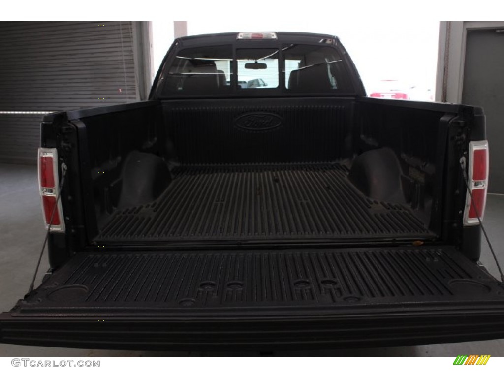 2010 F150 Lariat SuperCab - Tuxedo Black / Black photo #33