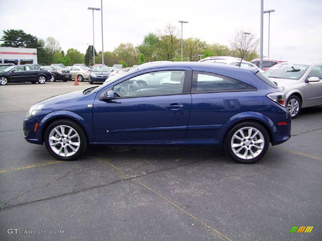 2008 Astra XR Coupe - Twilight Blue / Charcoal photo #2