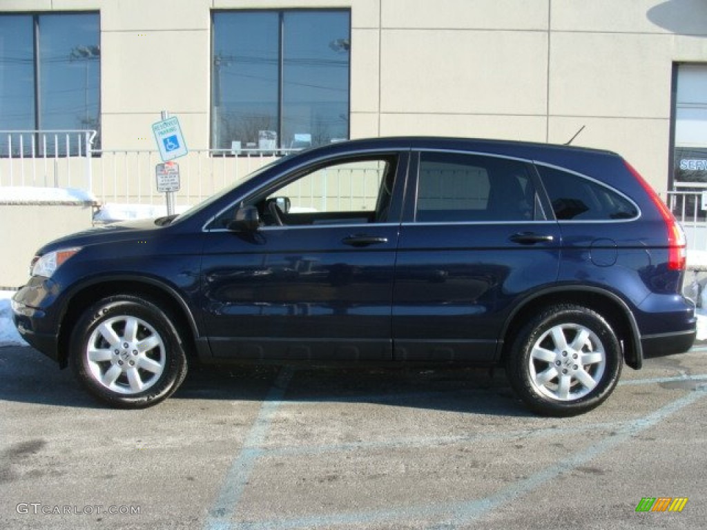 2011 CR-V SE 4WD - Royal Blue Pearl / Gray photo #2