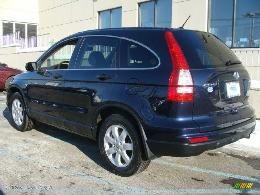 2011 CR-V SE 4WD - Royal Blue Pearl / Gray photo #3