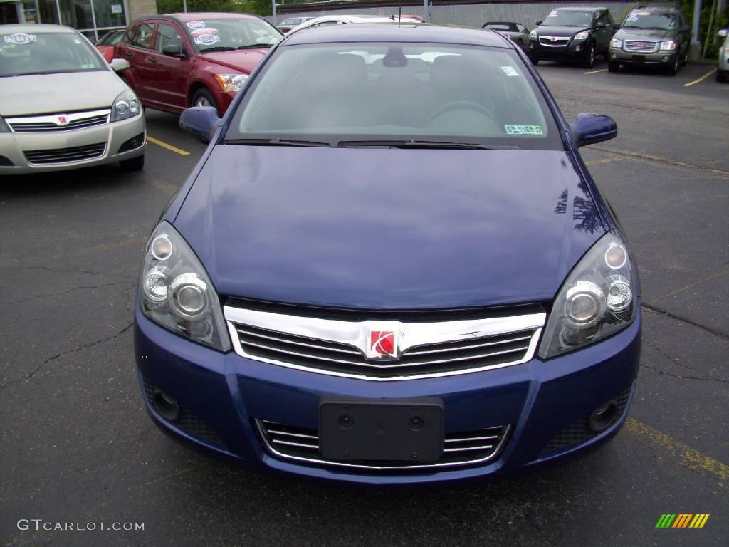 2008 Astra XR Coupe - Twilight Blue / Charcoal photo #8