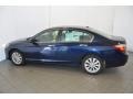 2014 Obsidian Blue Pearl Honda Accord EX-L Sedan  photo #8