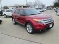 2014 Ruby Red Ford Explorer XLT  photo #7