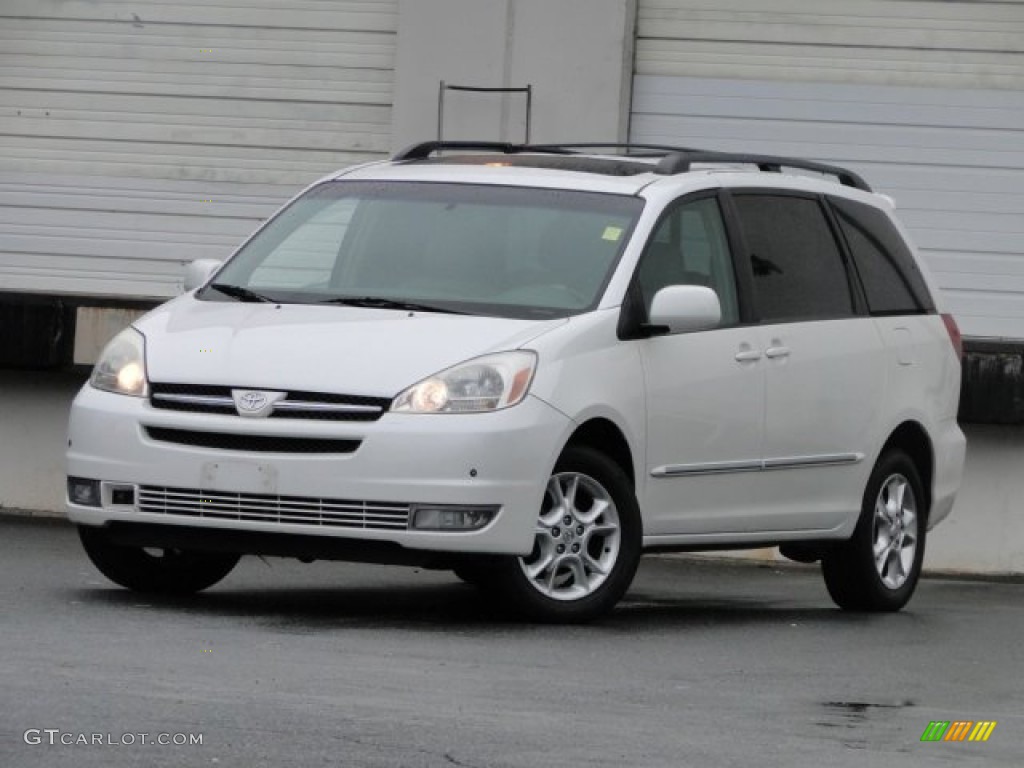 2005 Sienna XLE Limited AWD - Natural White / Taupe photo #1