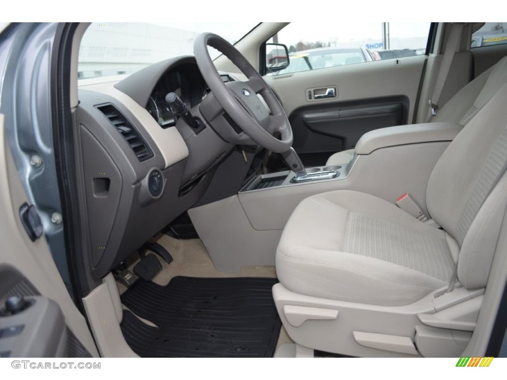 Medium Light Stone Interior 2007 Ford Edge SE Photo #90503313