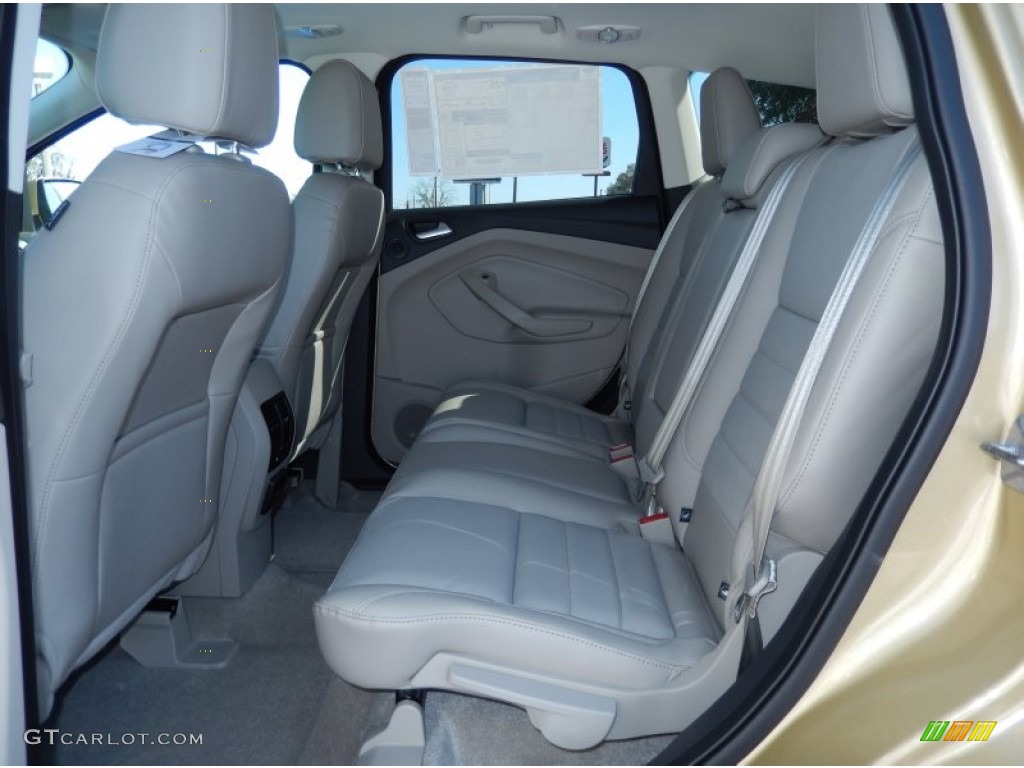 2014 Ford Escape Titanium 2.0L EcoBoost Rear Seat Photo #90503625