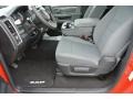 Black/Diesel Gray Front Seat Photo for 2014 Ram 1500 #90504048