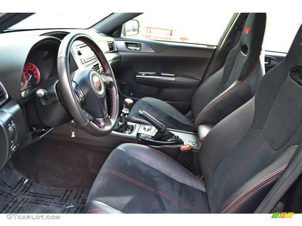 STi Black Alcantara/Carbon Black Interior 2013 Subaru Impreza WRX STi 5 Door Photo #90504594