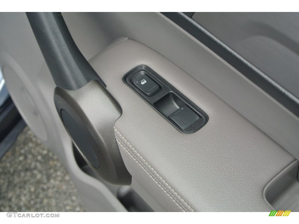 2011 CR-V EX-L 4WD - Glacier Blue Metallic / Gray photo #24