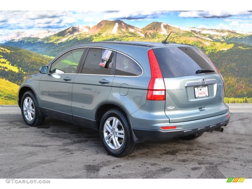 2011 CR-V EX-L 4WD - Opal Sage Metallic / Ivory photo #7