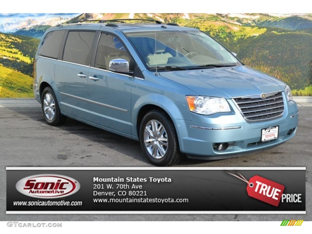 Clearwater Blue Pearl Chrysler Town & Country