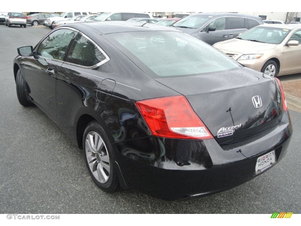 2011 Accord EX Coupe - Crystal Black Pearl / Black photo #5