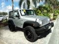 Bright Silver Metallic 2010 Jeep Wrangler Sport 4x4