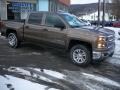 2014 Brownstone Metallic Chevrolet Silverado 1500 LT Crew Cab 4x4  photo #1