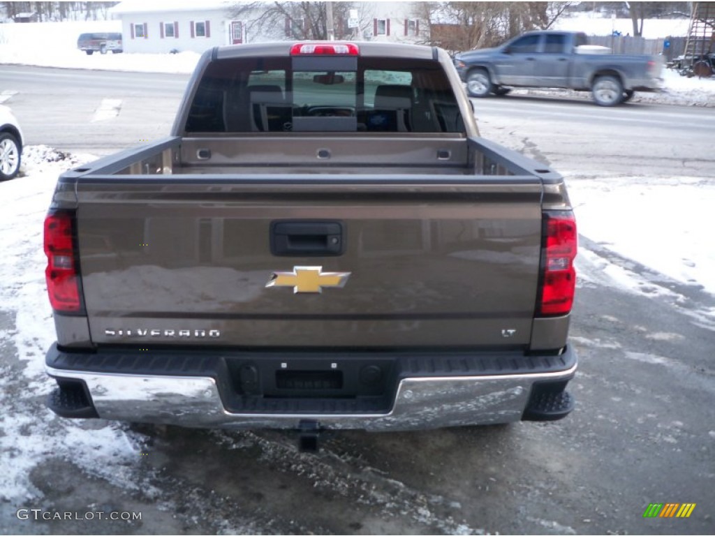 2014 Silverado 1500 LT Crew Cab 4x4 - Brownstone Metallic / Jet Black photo #4