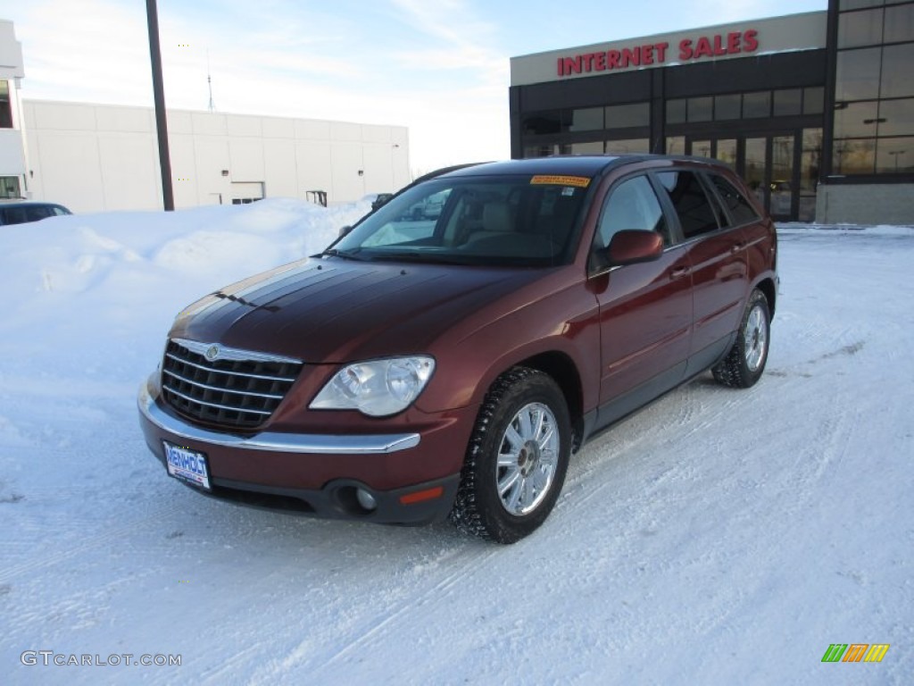 2007 Pacifica Touring AWD - Cognac Crystal Pearl / Dark Khaki/Light Graystone photo #2