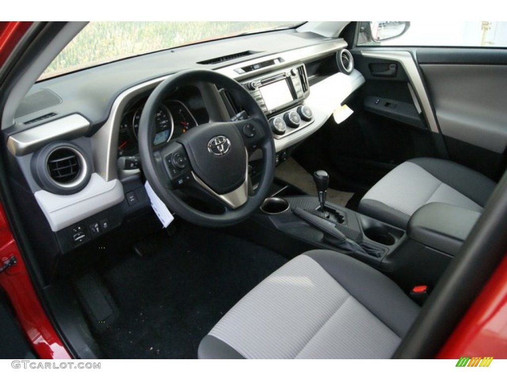 2014 RAV4 LE AWD - Barcelona Red Metallic / Ash photo #5