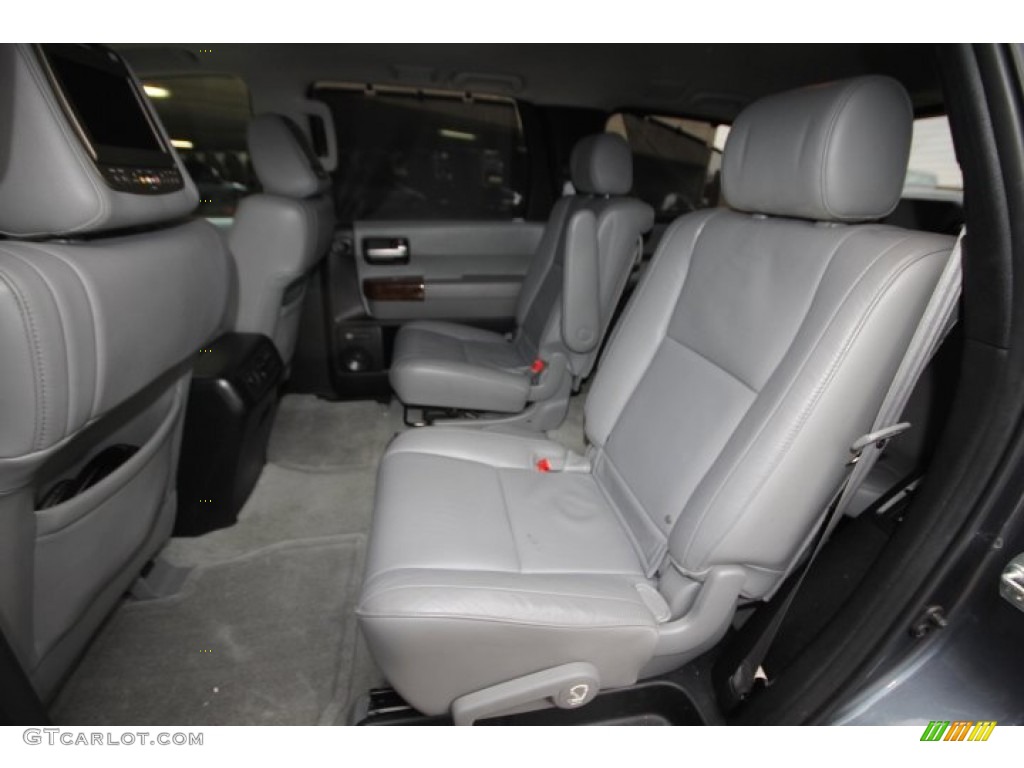 2010 Sequoia Limited 4WD - Slate Gray Metallic / Graphite photo #7