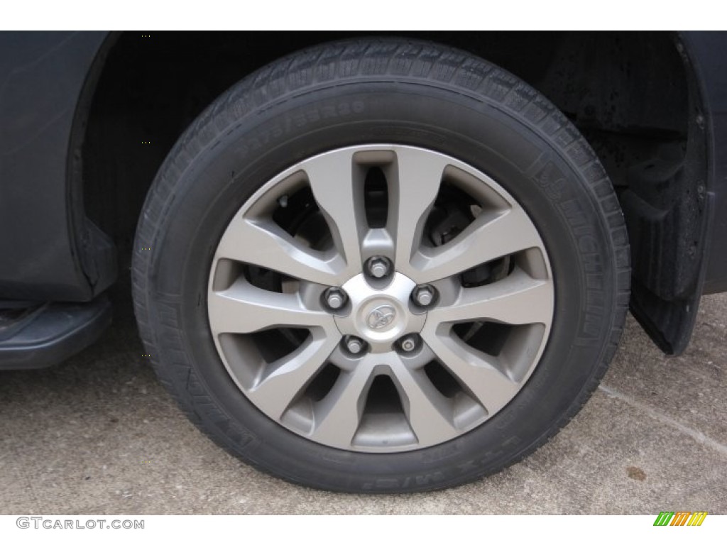 2010 Sequoia Limited 4WD - Slate Gray Metallic / Graphite photo #12