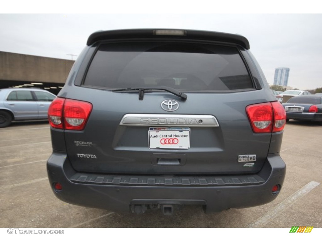 2010 Sequoia Limited 4WD - Slate Gray Metallic / Graphite photo #14