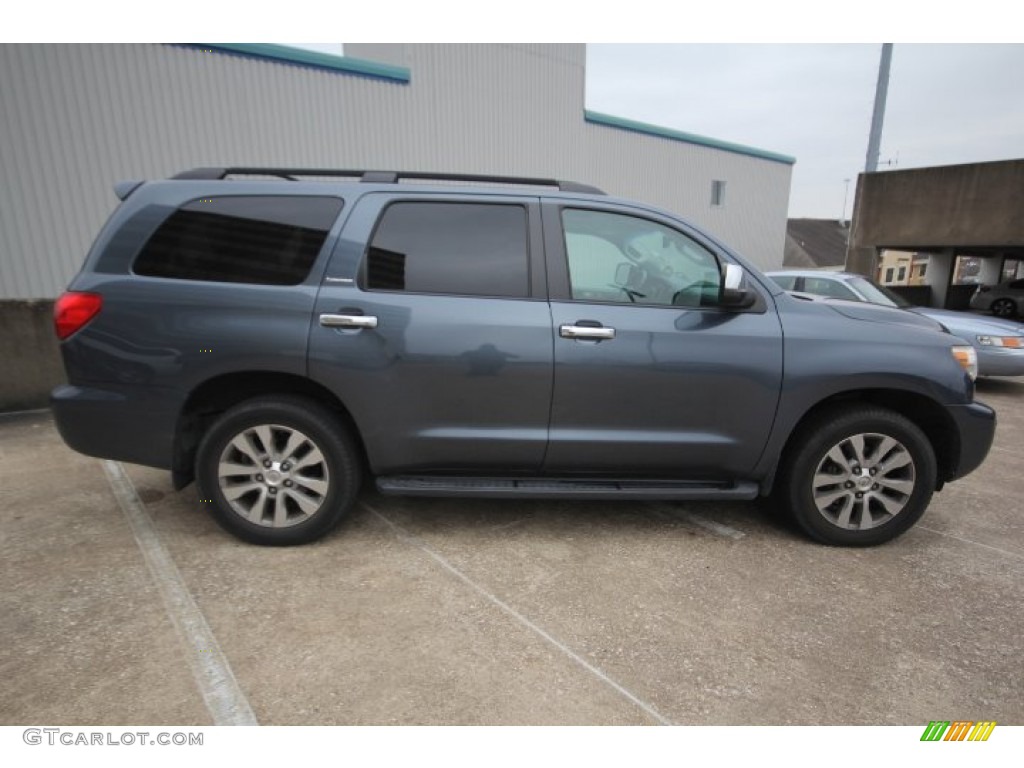 2010 Sequoia Limited 4WD - Slate Gray Metallic / Graphite photo #15