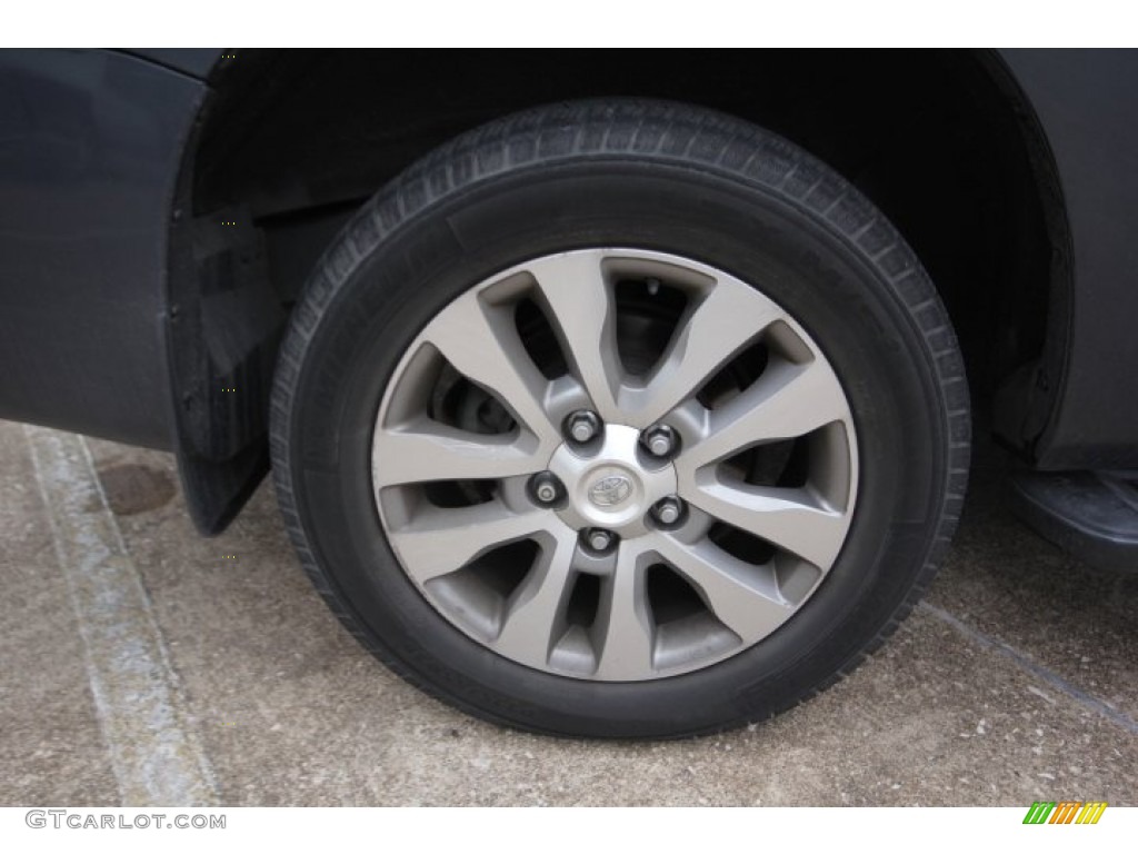 2010 Sequoia Limited 4WD - Slate Gray Metallic / Graphite photo #16