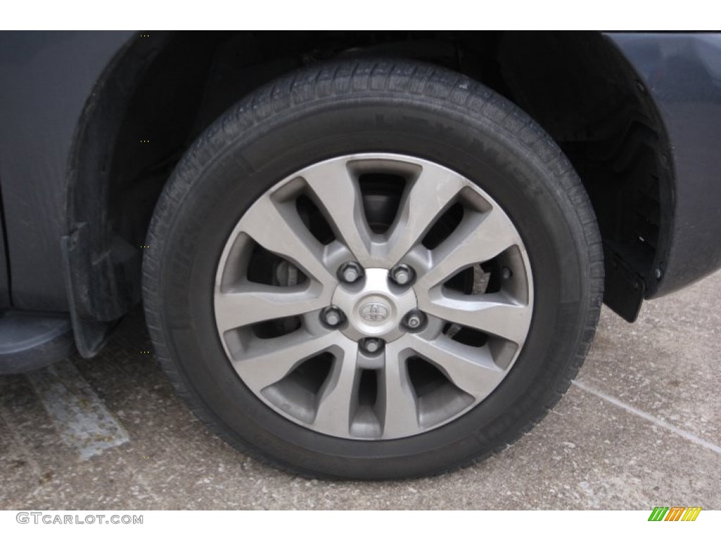 2010 Sequoia Limited 4WD - Slate Gray Metallic / Graphite photo #17