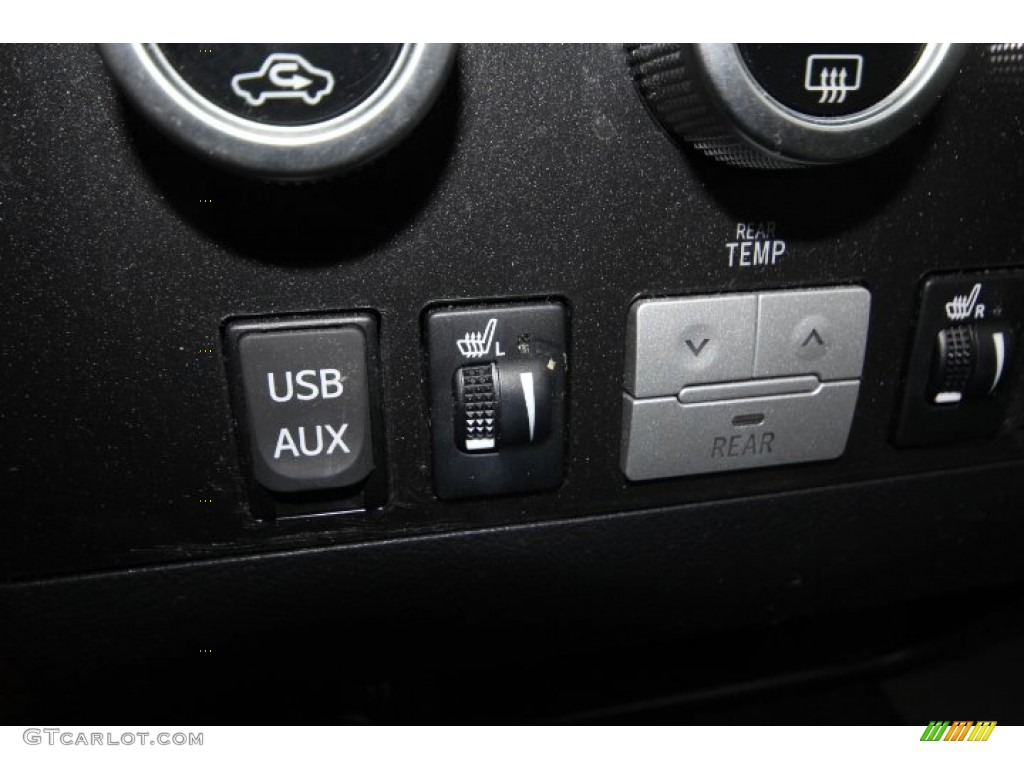 2010 Sequoia Limited 4WD - Slate Gray Metallic / Graphite photo #24