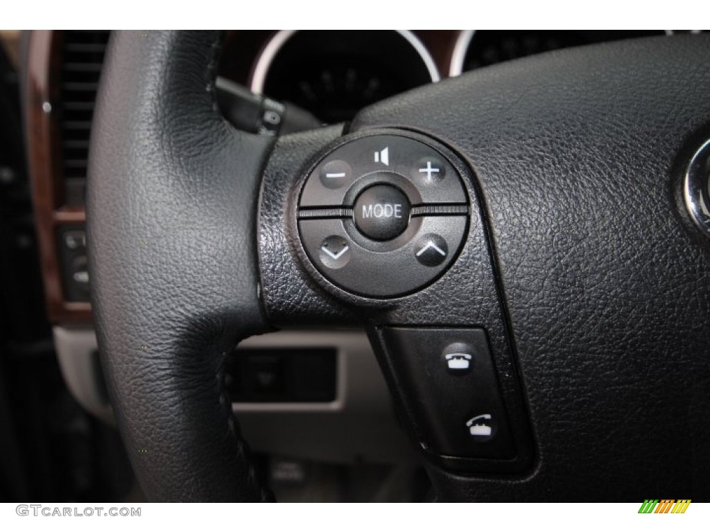 2010 Sequoia Limited 4WD - Slate Gray Metallic / Graphite photo #28