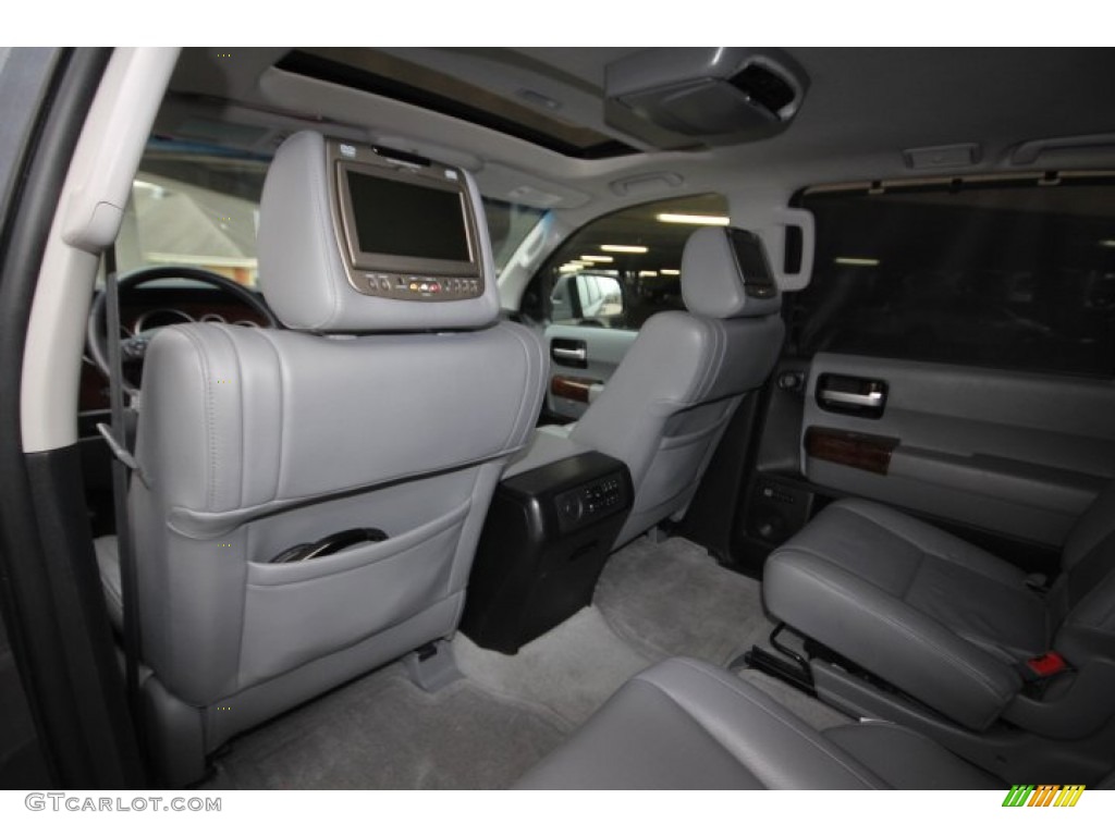 2010 Sequoia Limited 4WD - Slate Gray Metallic / Graphite photo #30