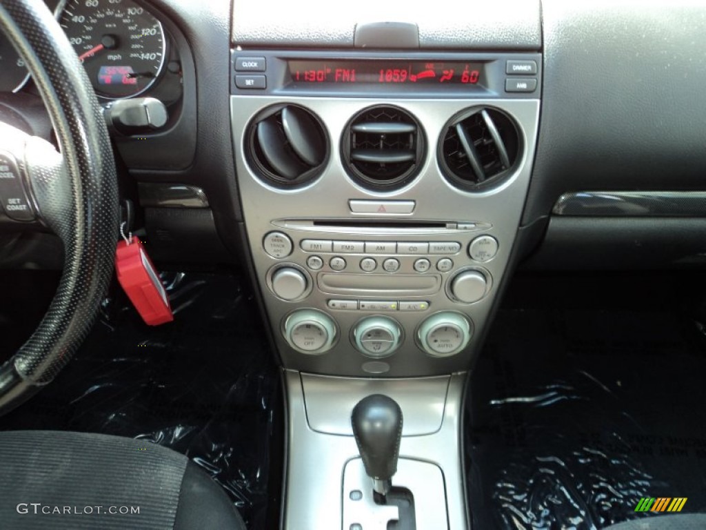 2004 MAZDA6 s Sedan - Steel Gray Metallic / Black photo #26