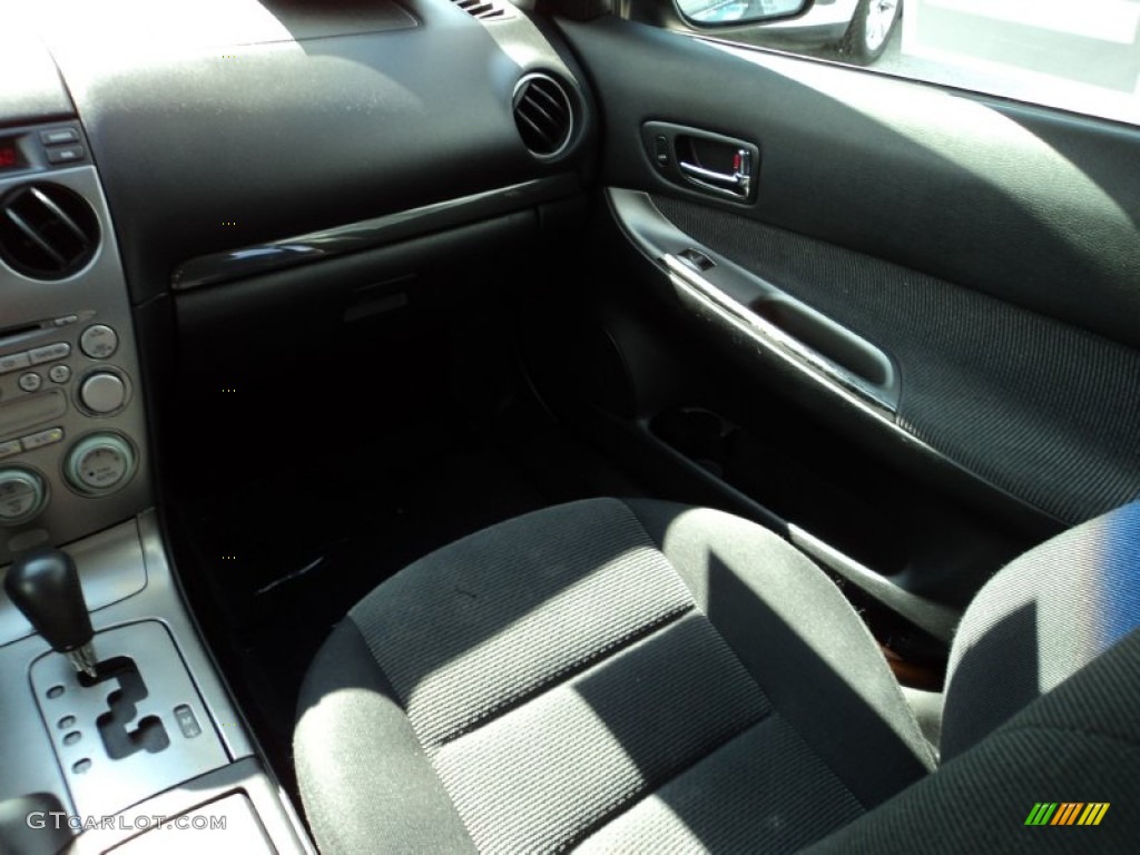 2004 MAZDA6 s Sedan - Steel Gray Metallic / Black photo #27