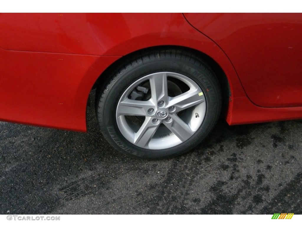 2014 Camry SE - Barcelona Red Metallic / Black photo #9