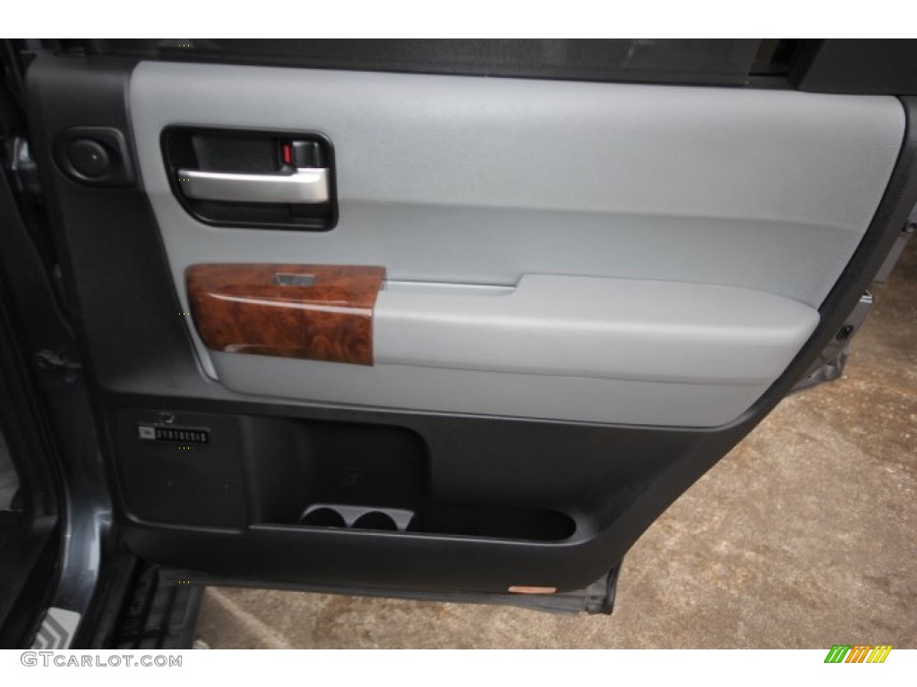 2010 Sequoia Limited 4WD - Slate Gray Metallic / Graphite photo #43