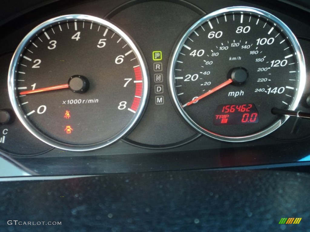 2004 MAZDA6 s Sedan - Steel Gray Metallic / Black photo #32