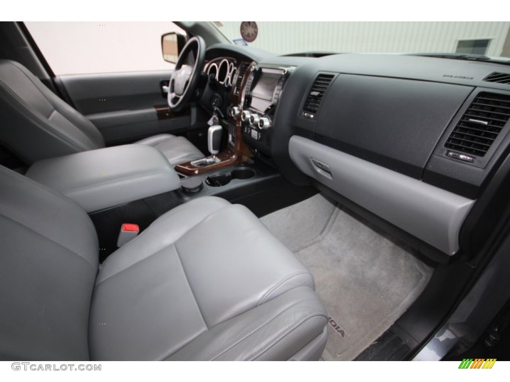 2010 Sequoia Limited 4WD - Slate Gray Metallic / Graphite photo #47