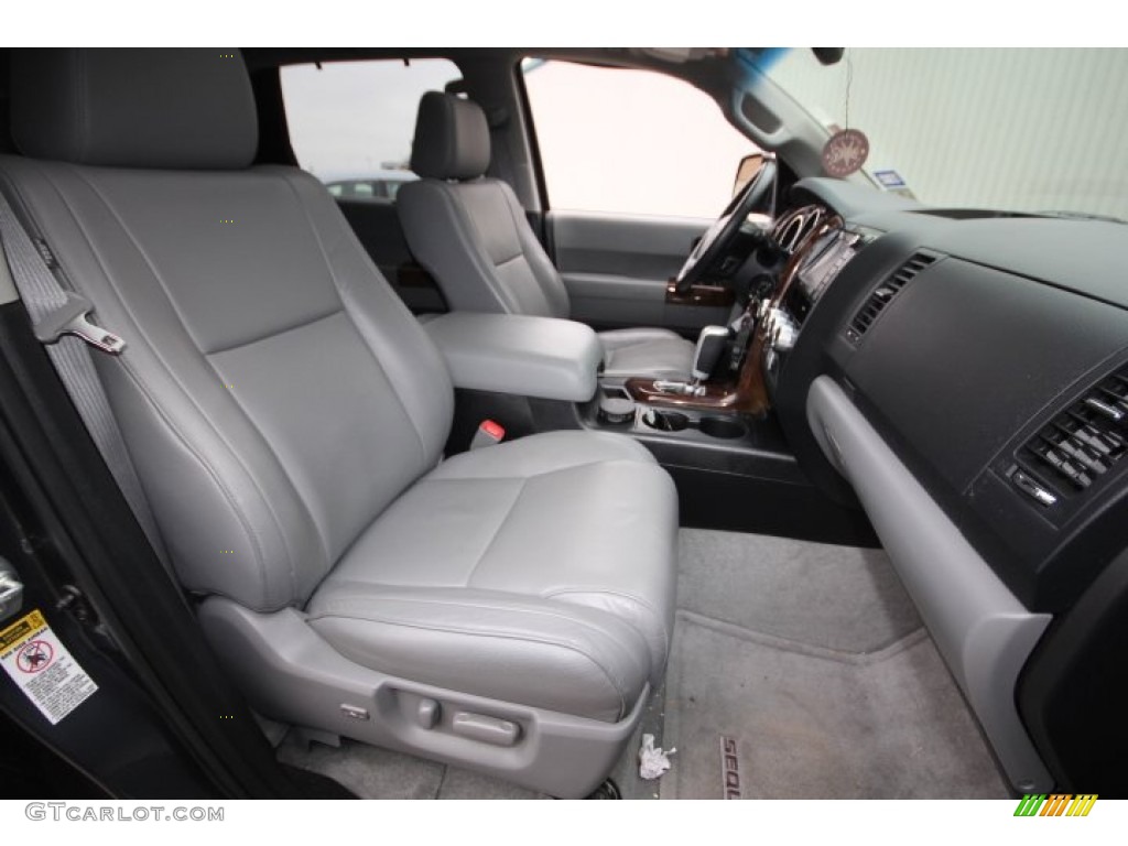 2010 Sequoia Limited 4WD - Slate Gray Metallic / Graphite photo #48