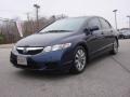 2009 Royal Blue Pearl Honda Civic EX Sedan  photo #1