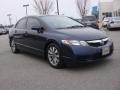 2009 Royal Blue Pearl Honda Civic EX Sedan  photo #9