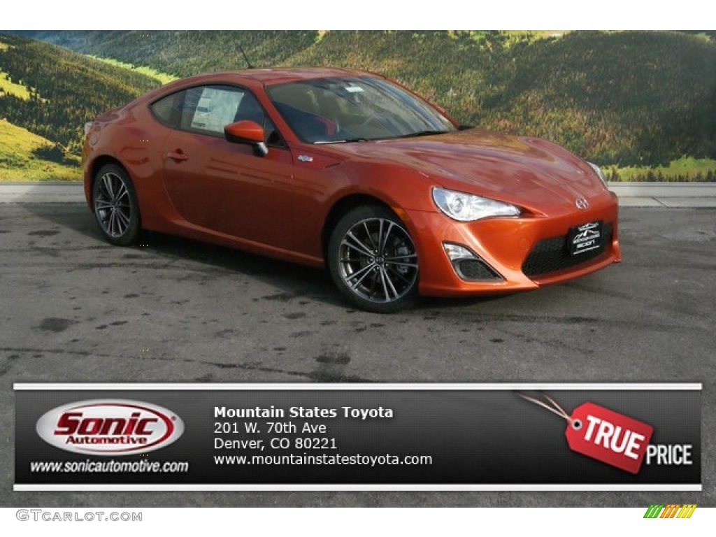 2014 FR-S  - Hot Lava / Black/Red Accents photo #1