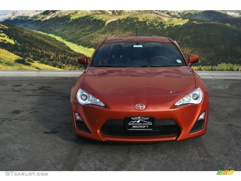 2014 FR-S  - Hot Lava / Black/Red Accents photo #2