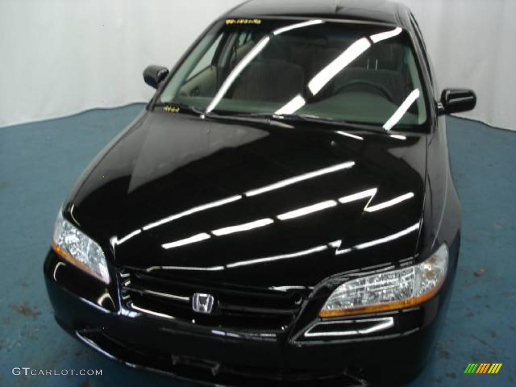 1998 Accord LX Sedan - Flamenco Black Pearl / Quartz photo #2