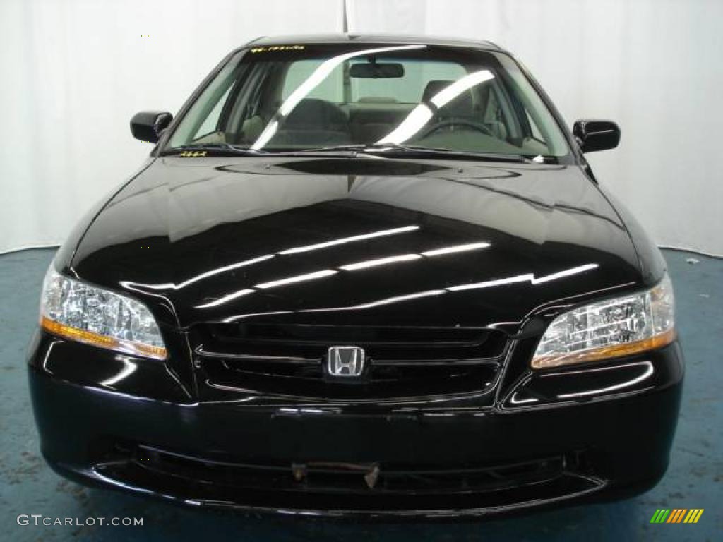 1998 Accord LX Sedan - Flamenco Black Pearl / Quartz photo #3