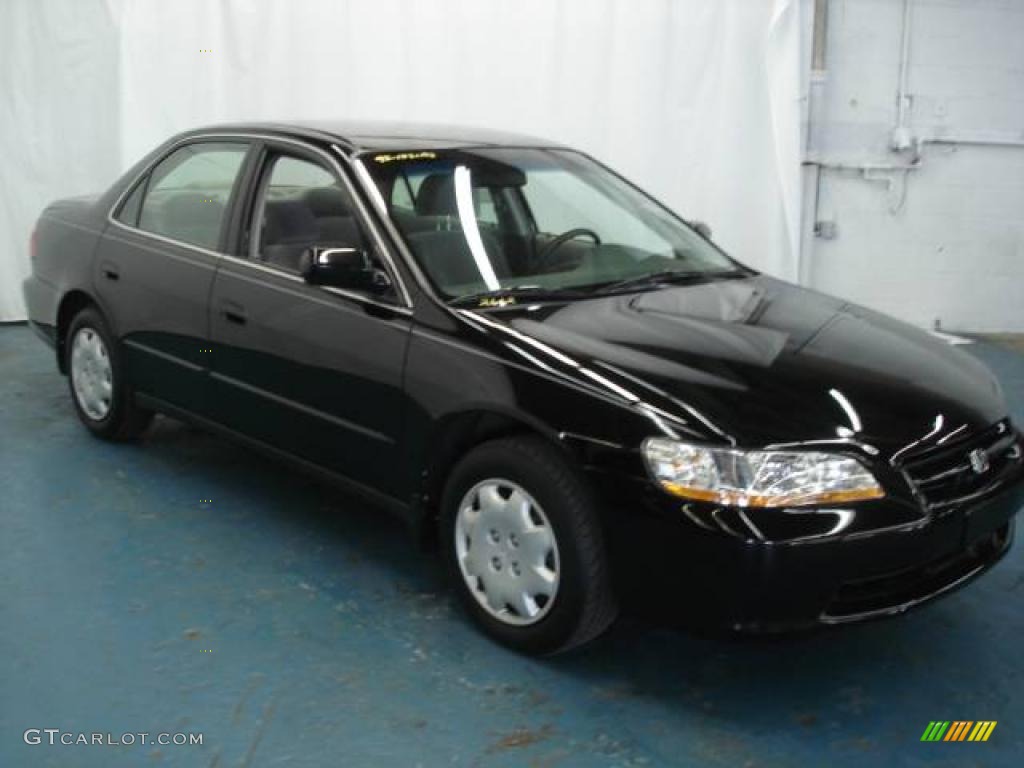 1998 Accord LX Sedan - Flamenco Black Pearl / Quartz photo #4